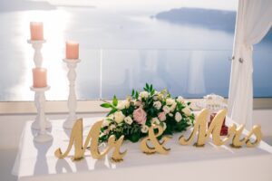 santorini wedding planner